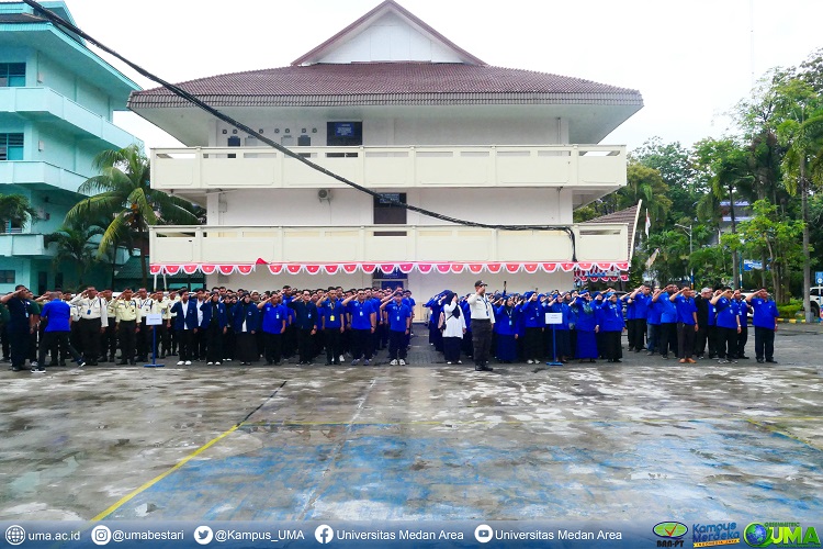 Pelaksanaan Upacara Peringatan HUT Kemerdekaan RI Ke 79 Universitas