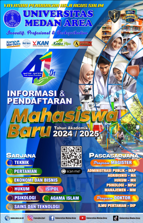 Universitas Medan Area - Universitas terbaik menerapkan kampus digital dengan mendukung program kampus merdeka menjadi PTS favorit di sumut. PTS-Sehat